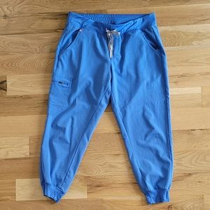 Figs Zamora Joggers in Ceil Blue. LP